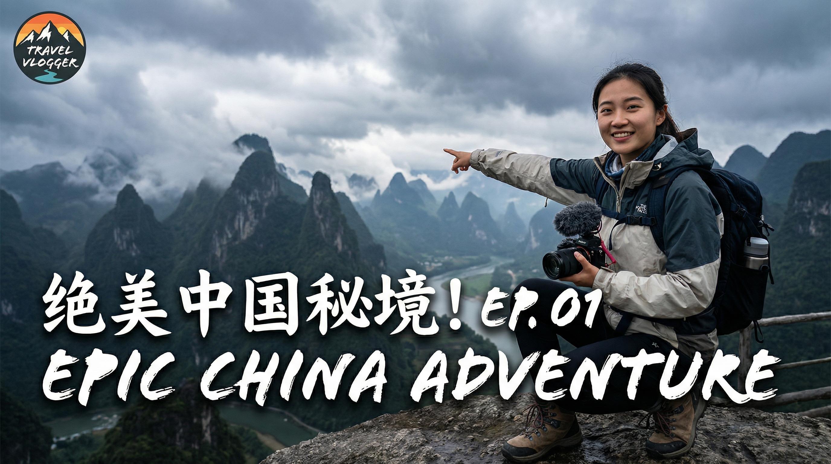 反差视频 旅行视频 - 反差视频 | 桂林山水旅行视频演示，绝美中国秘境探索EP.01
